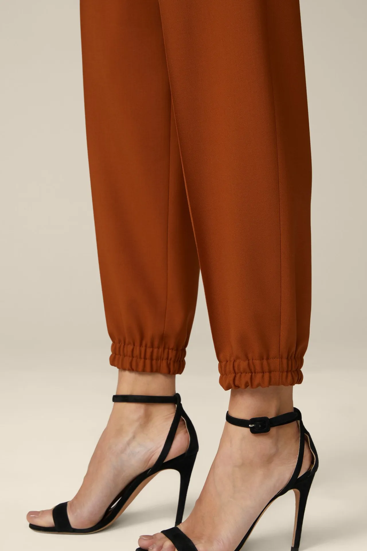 Wollstretch-Hose Im Jogger-Stil In*Windsor Clearance