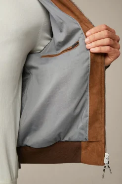 Ziegenvelours-Leder-Blouson Borello In*Windsor Best