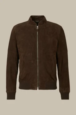 Ziegenvelours-Leder-Blouson Borello In*Windsor Best